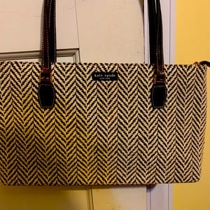 Kate Spade classic chevron bag